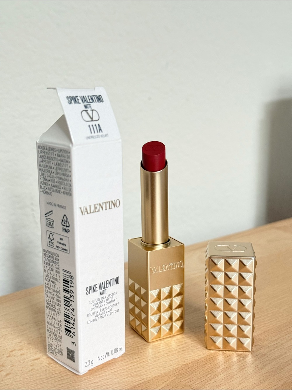 Valentino Spike Valentino Matte Lipstick — 111A